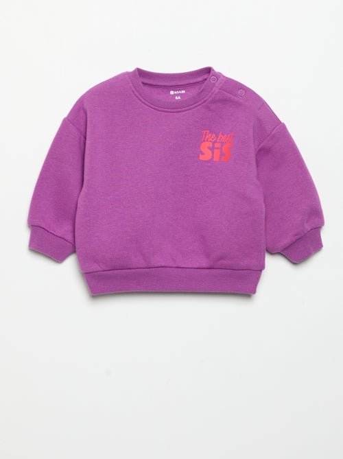 Sweat en polaire - Kiabi