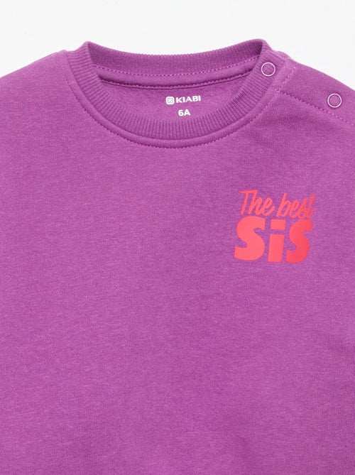 Sweat en polaire - Kiabi
