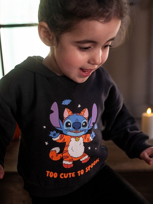 Sweat 'Halloween' 'Disney' 'Stitch' en polaire - Kiabi