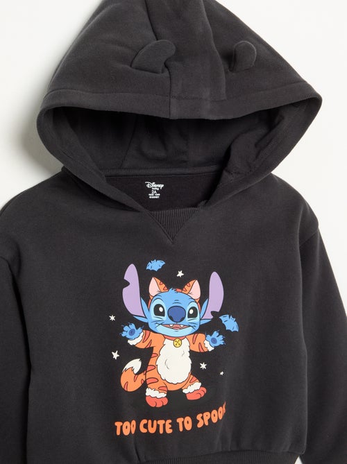 Sweat 'Halloween' 'Disney' 'Stitch' en polaire - Kiabi