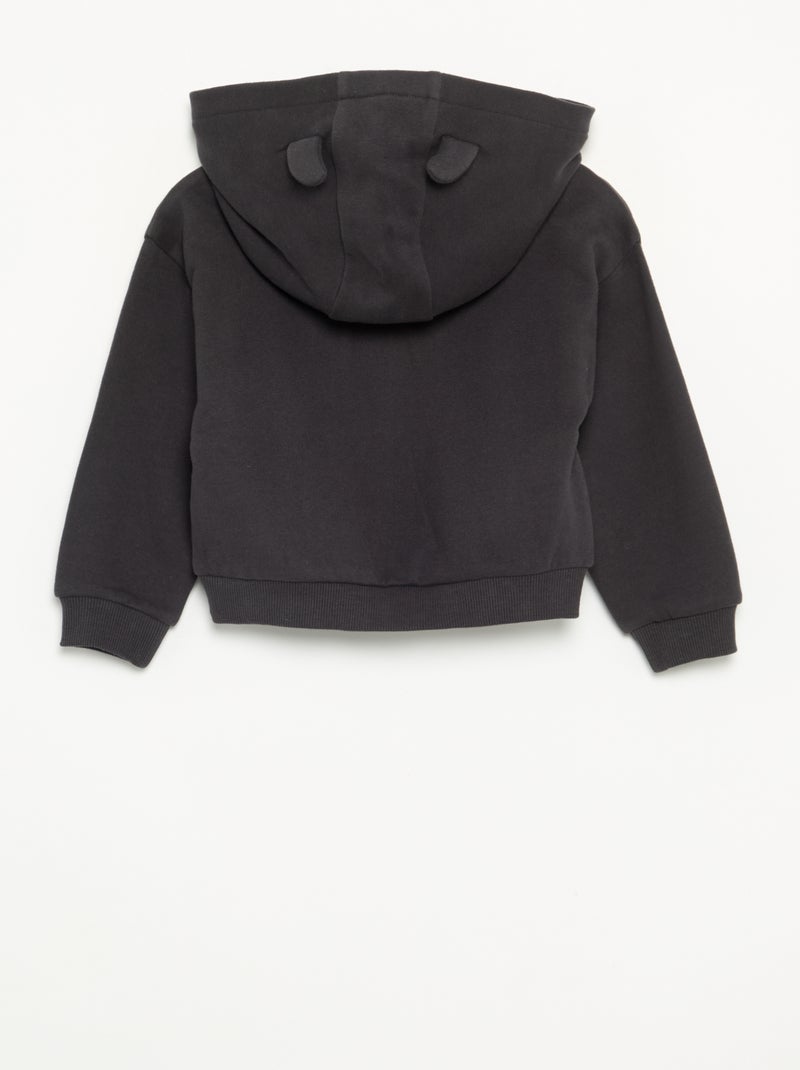 Sweat 'Halloween' 'Disney' 'Stitch' en polaire Gris foncé/anthracite - Kiabi