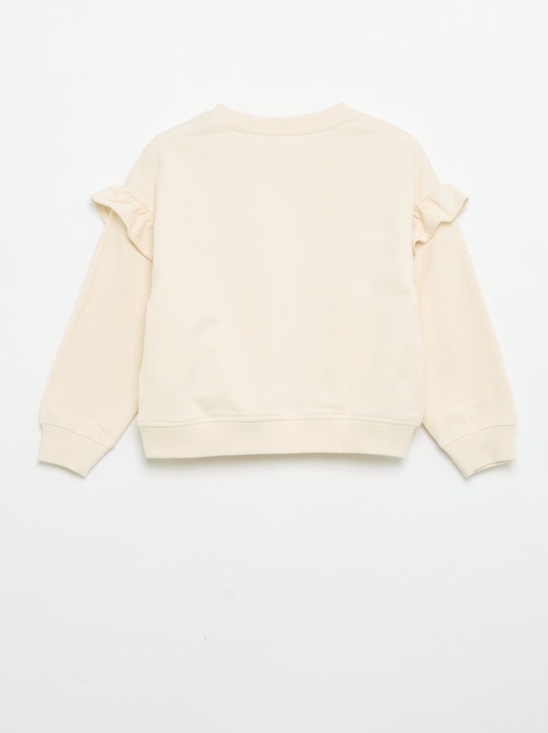 Sweat 'Harry Potter' en polaire Beige - Kiabi