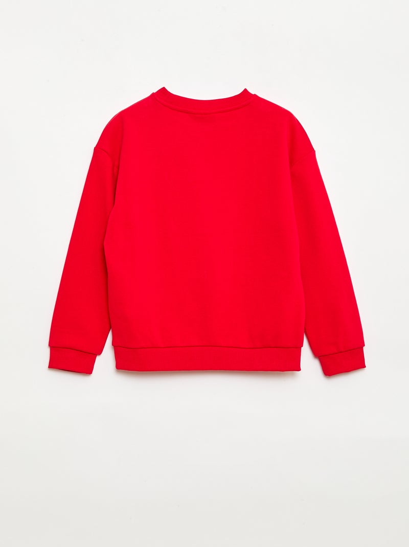 Sweat imprimé 'Avengers' 'Marvel' Rouge - Kiabi