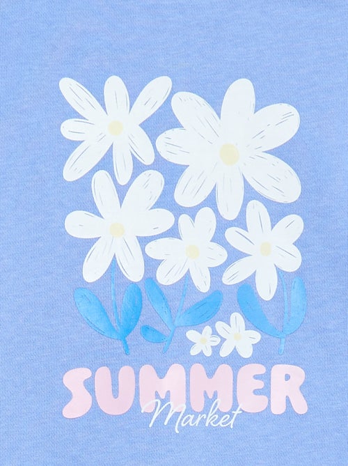 Sweat imprimé en molleton léger - Collection facile à enfiler - Kiabi