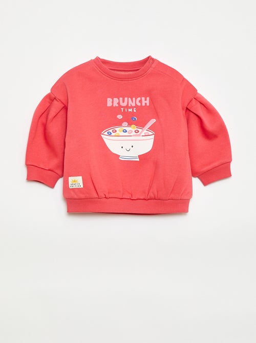 Sweat imprimé fantaisie - Grafik Edition - Kiabi