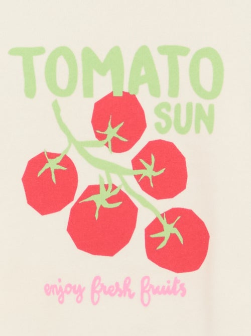 Sweat imprimé fantaisie - Kiabi