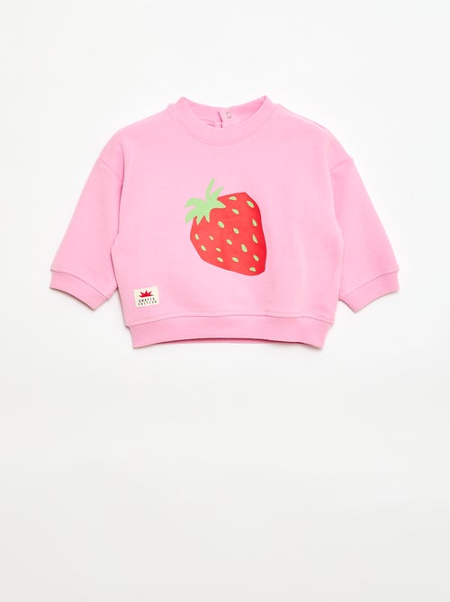 Sweat imprimé fantaisie - Kiabi