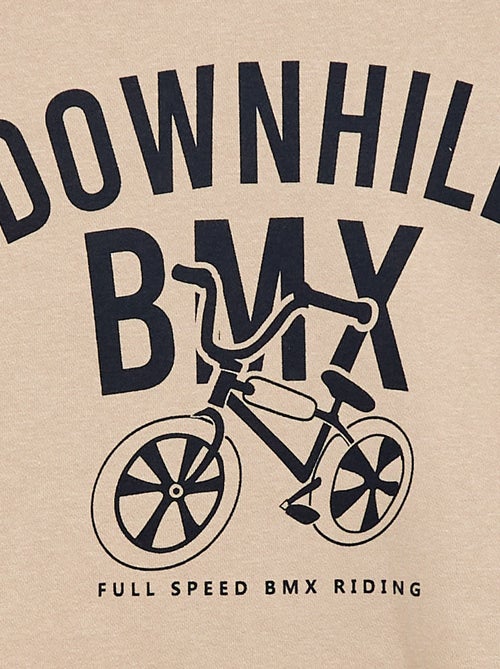 Sweat loose avec imprimé - Kiabi