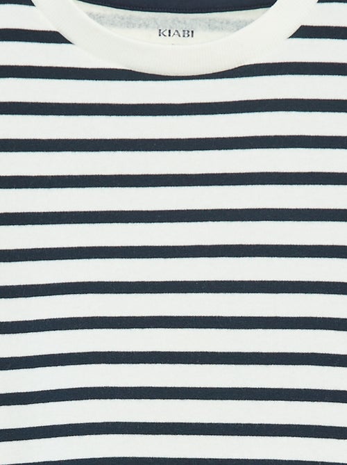 Sweat loose avec imprimé - Kiabi