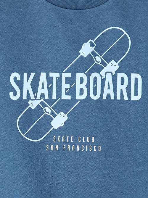 Sweat loose avec imprimé - Kiabi