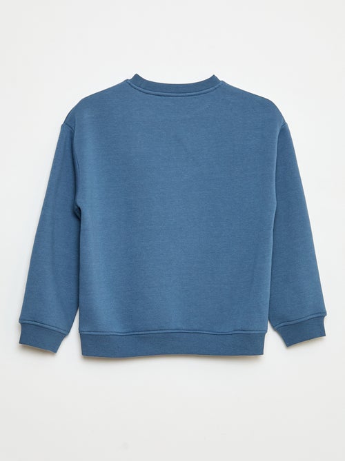 Sweat loose avec imprimé - Kiabi