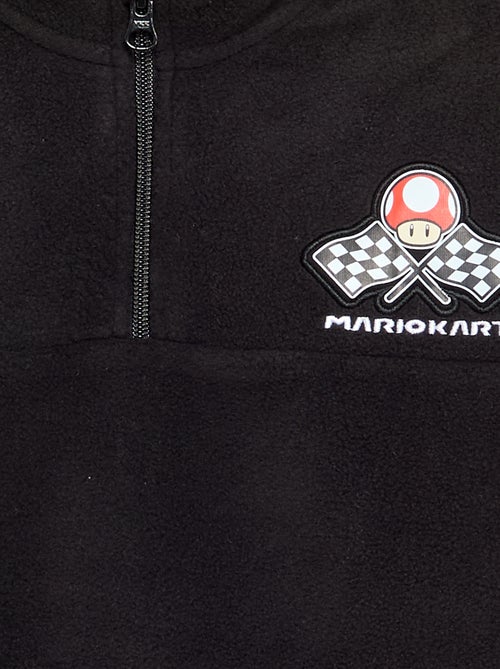 Sweat 'Mario Bros' avec bandes contrastées - Kiabi