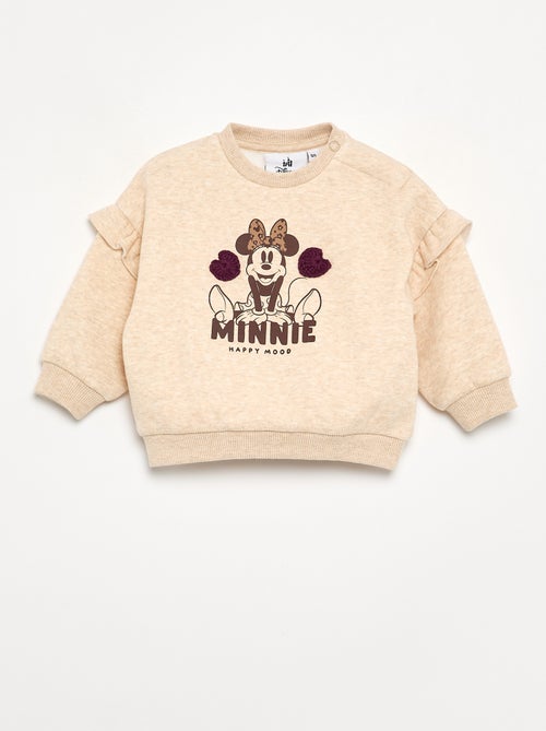 Sweat 'Minnie' 'Disney' avec volants aux épaules - Kiabi Sweat 'Minnie' 'Disney' avec volants aux épaules - Kiabi