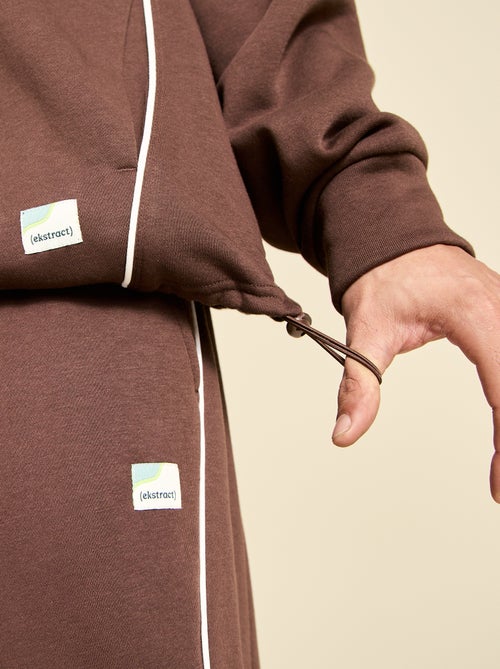 Sweat multi-sport avec col camionneur zippé - (ekstract) - Kiabi