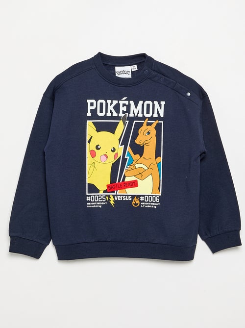 Sweat 'Pokémon' 'Pikachu' & 'Dracofeu' à col rond - Kiabi Sweat 'Pokémon' 'Pikachu' & 'Dracofeu' à col rond - Kiabi