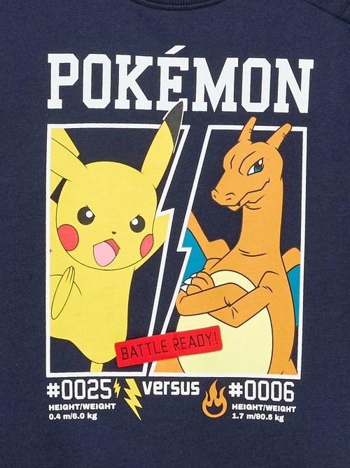Sweat 'Pokémon' 'Pikachu' & 'Dracofeu' à col rond - Kiabi Sweat 'Pokémon' 'Pikachu' & 'Dracofeu' à col rond - Kiabi