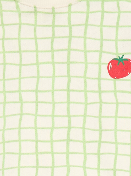 Sweat-shirt à manches longues 'Grafik Edition" - Kiabi