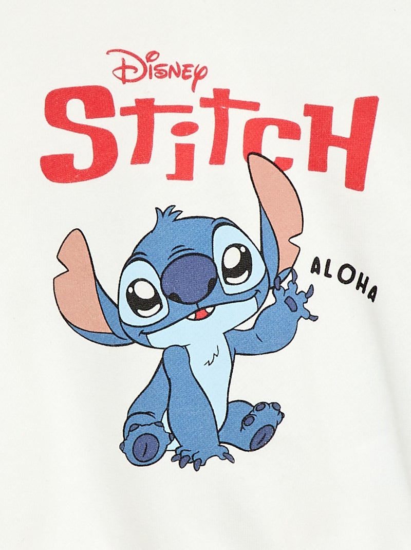 Sweat-shirt 'Disney' bicolore Bleu - Kiabi