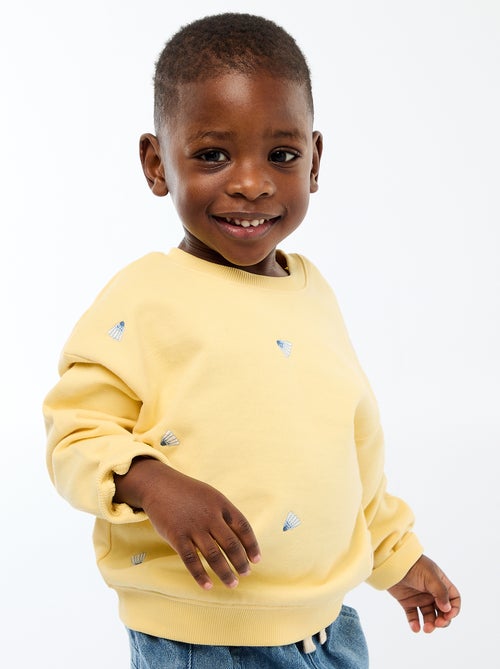 Sweat-shirt manches longues - Kiabi