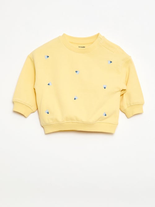 Sweat-shirt manches longues - Kiabi