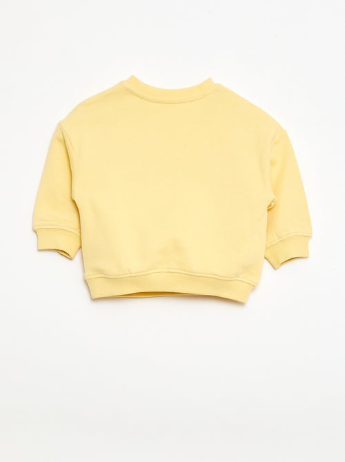 Sweat-shirt manches longues - Kiabi