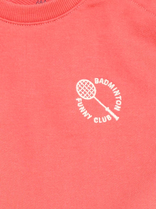 Sweat-shirt manches longues - Kiabi