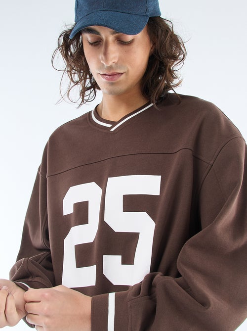 Sweat sportswear en french terry - Kiabi