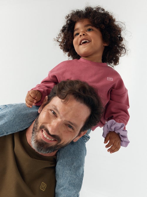 Sweat uni en molleton non gratté enfant - Kiabi - Kiabi