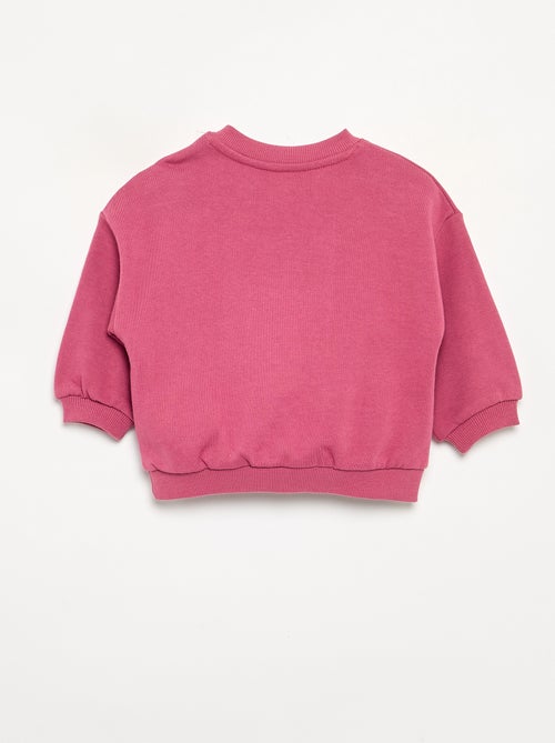 Sweat uni en molleton non gratté enfant - Kiabi - Kiabi