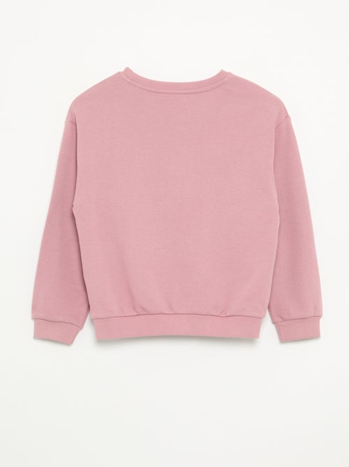 Sweat uni en molleton non gratté fille - Kiabi - Kiabi