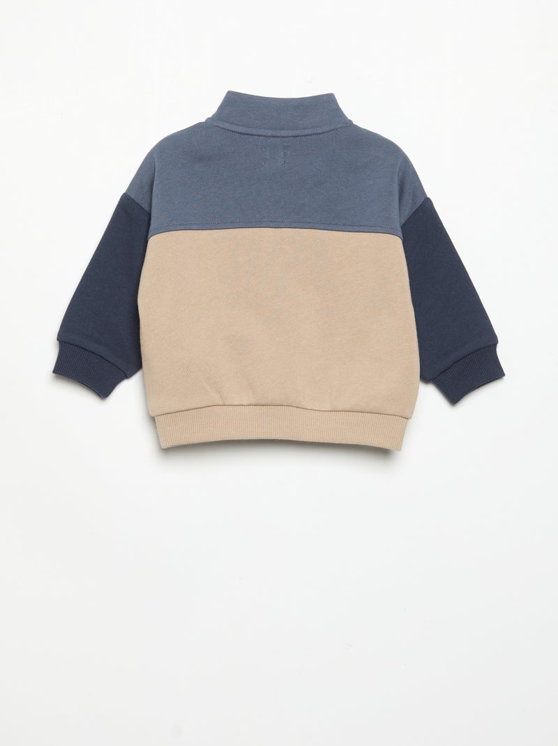 Sweatshirt- und Jogginghosen-Set Blau - Kiabi