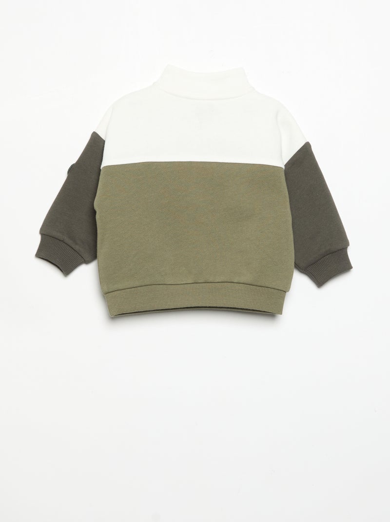 Sweatshirt- und Jogginghosen-Set Grün - Kiabi