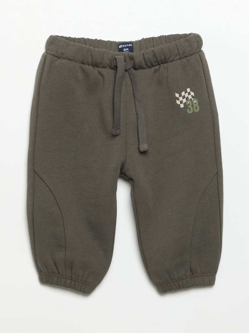Sweatshirt- und Jogginghosen-Set Grün - Kiabi