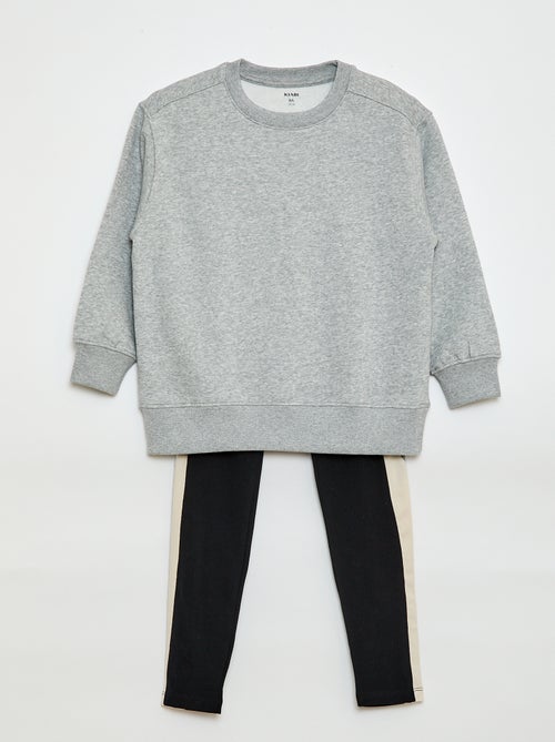 Sweatshirt- und Leggings-Set – 2-teilig - Kiabi
