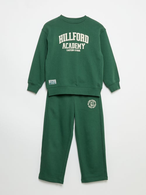 Sweatshirt and Jogger Set - 2 Pieces - Kiabi