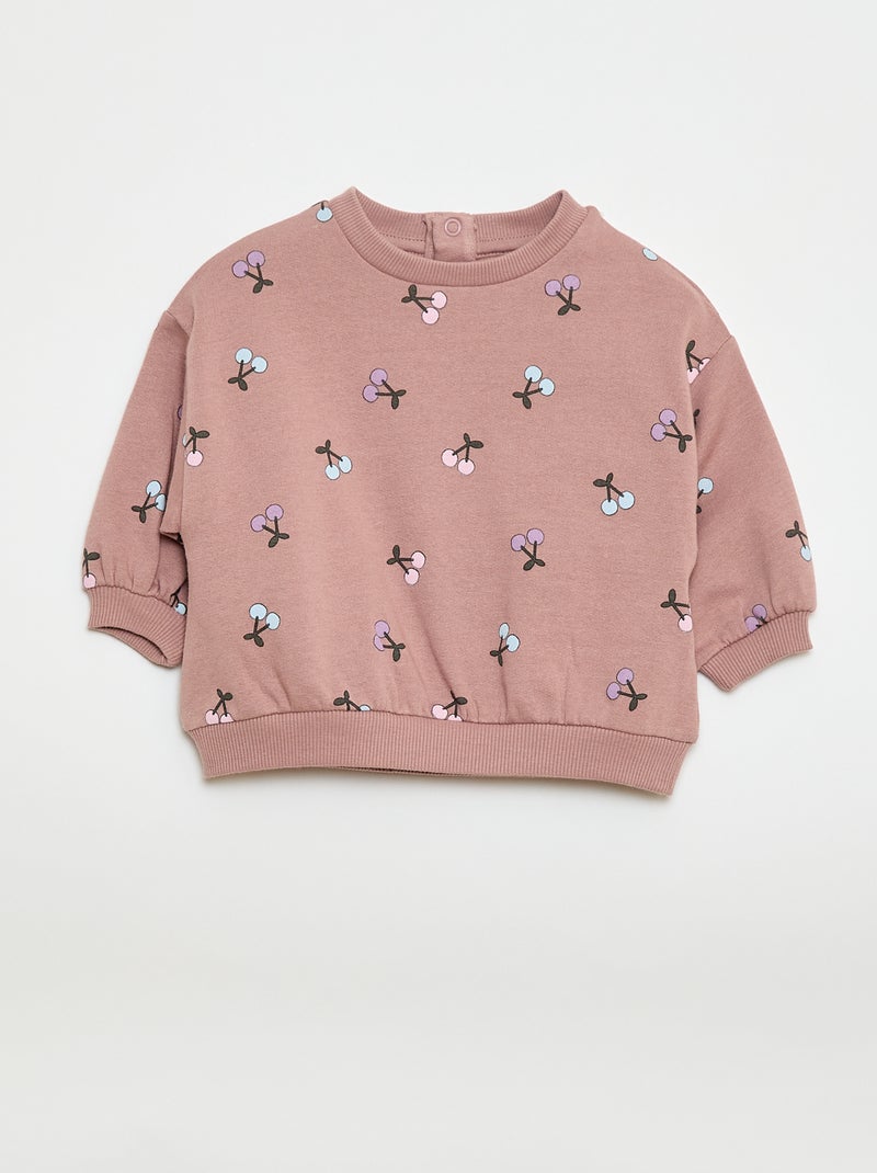 Sweatshirt and leggings jogging set - 2-piece set Pink - Kiabi
