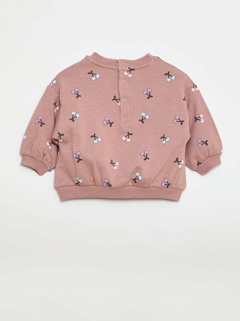 Sweatshirt and leggings jogging set - 2-piece set Pink - Kiabi
