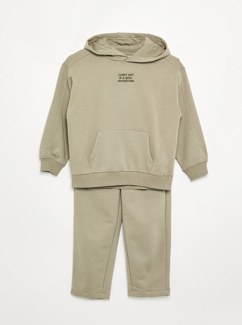 Sweatshirt and T-shirt Jogging Set - 2 Pieces - Kiabi