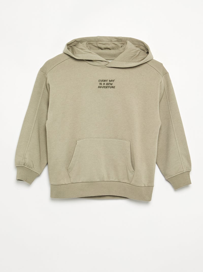Sweatshirt and T-shirt Jogging Set - 2 Pieces Green - Kiabi