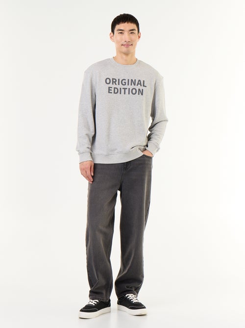 Sweatshirt aus French Terry - Kiabi