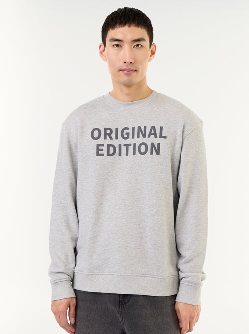 Sweatshirt aus French Terry - Kiabi