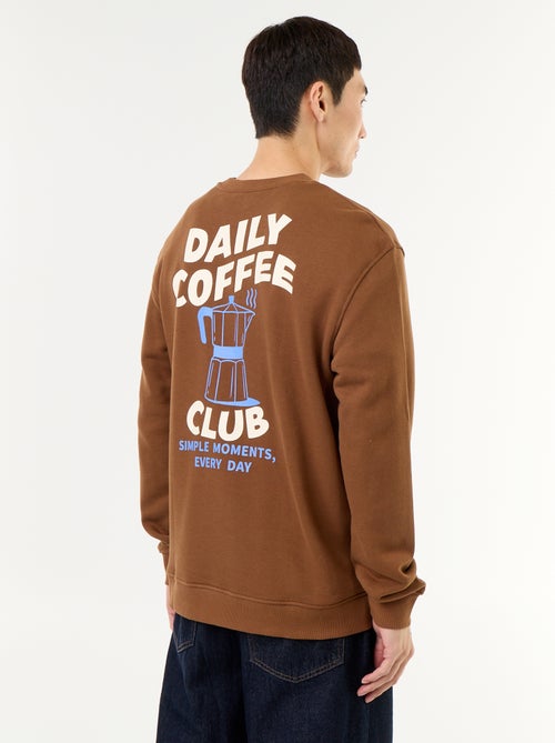 Sweatshirt aus French Terry - Kiabi
