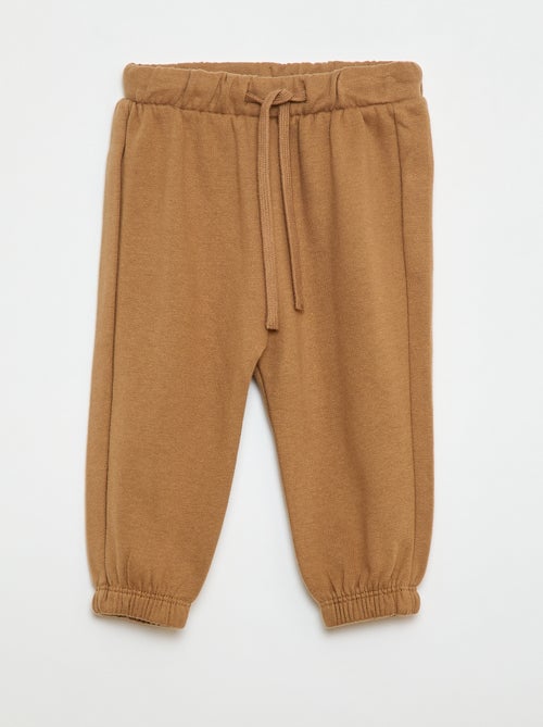 Sweatshirt fabric joggers - Kiabi