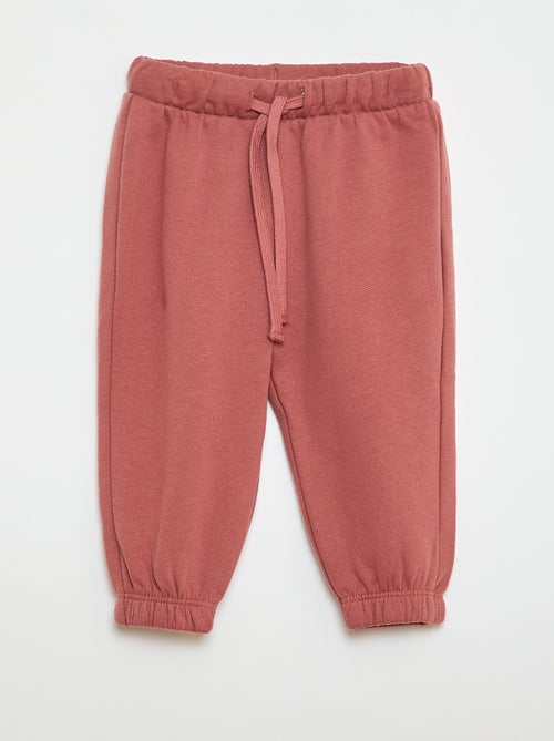 Sweatshirt fabric joggers - Kiabi