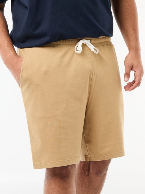 Sweatshirt fabric shorts - Kiabi