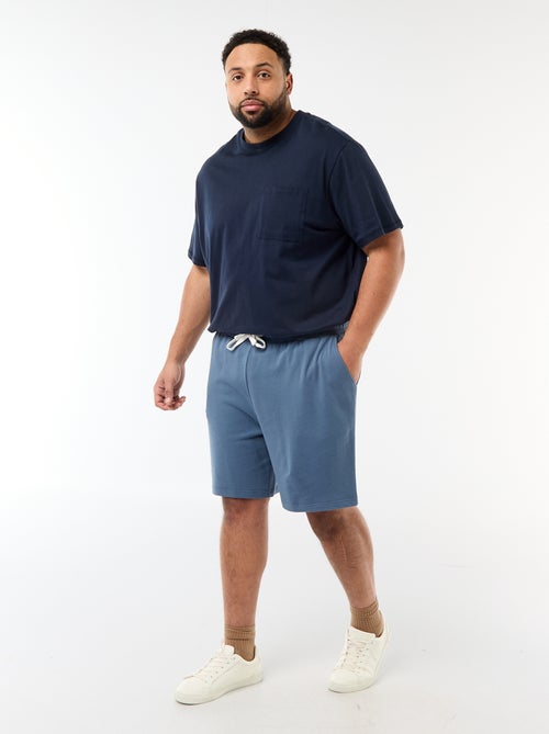 Sweatshirt fabric shorts - Kiabi