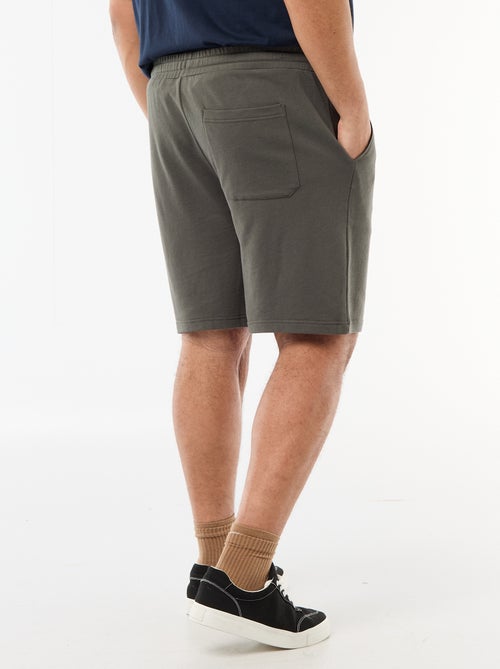 Sweatshirt fabric shorts - Kiabi
