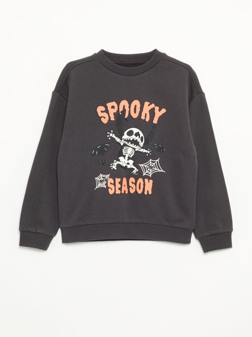 Sweatshirt \'Halloween\' \'Disney\' \'Stitch\' - Kiabi