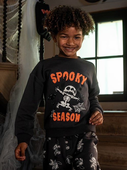 Sweatshirt \'Halloween\' \'Disney\' \'Stitch\' - Kiabi
