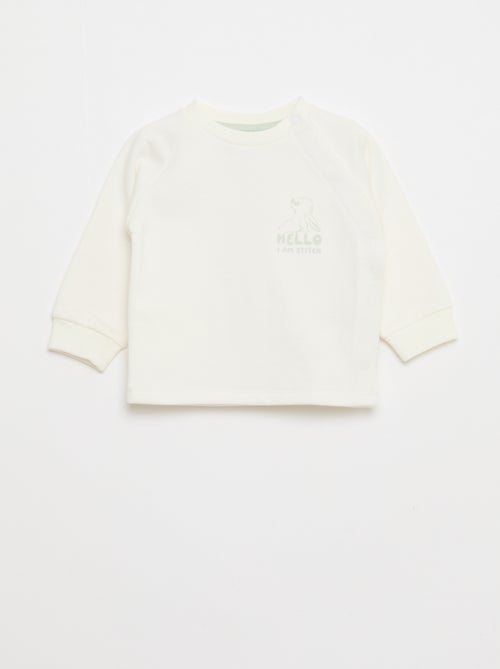 Sweatshirt-Hose-Set + Bandana - 2-teilig - Kiabi